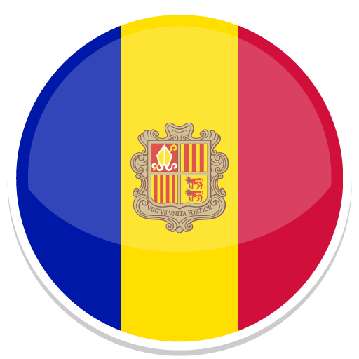 Custom Icon Design Round World Flags Andorra.512