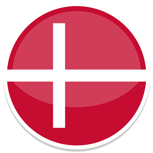Custom Icon Design Round World Flags Denmark.512