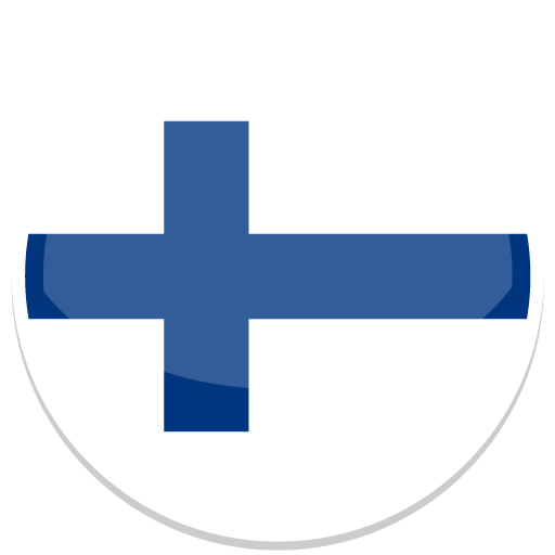 Custom Icon Design Round World Flags Finland.512