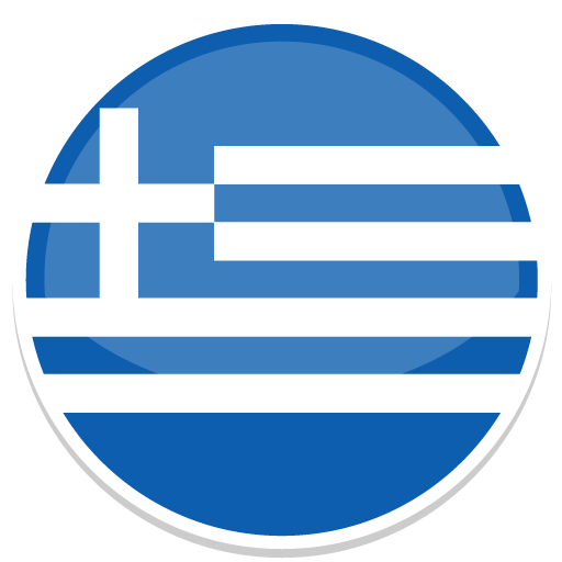 Custom Icon Design Round World Flags Greece.512