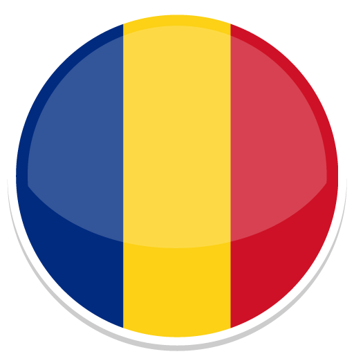 Custom Icon Design Round World Flags Romania.512 1